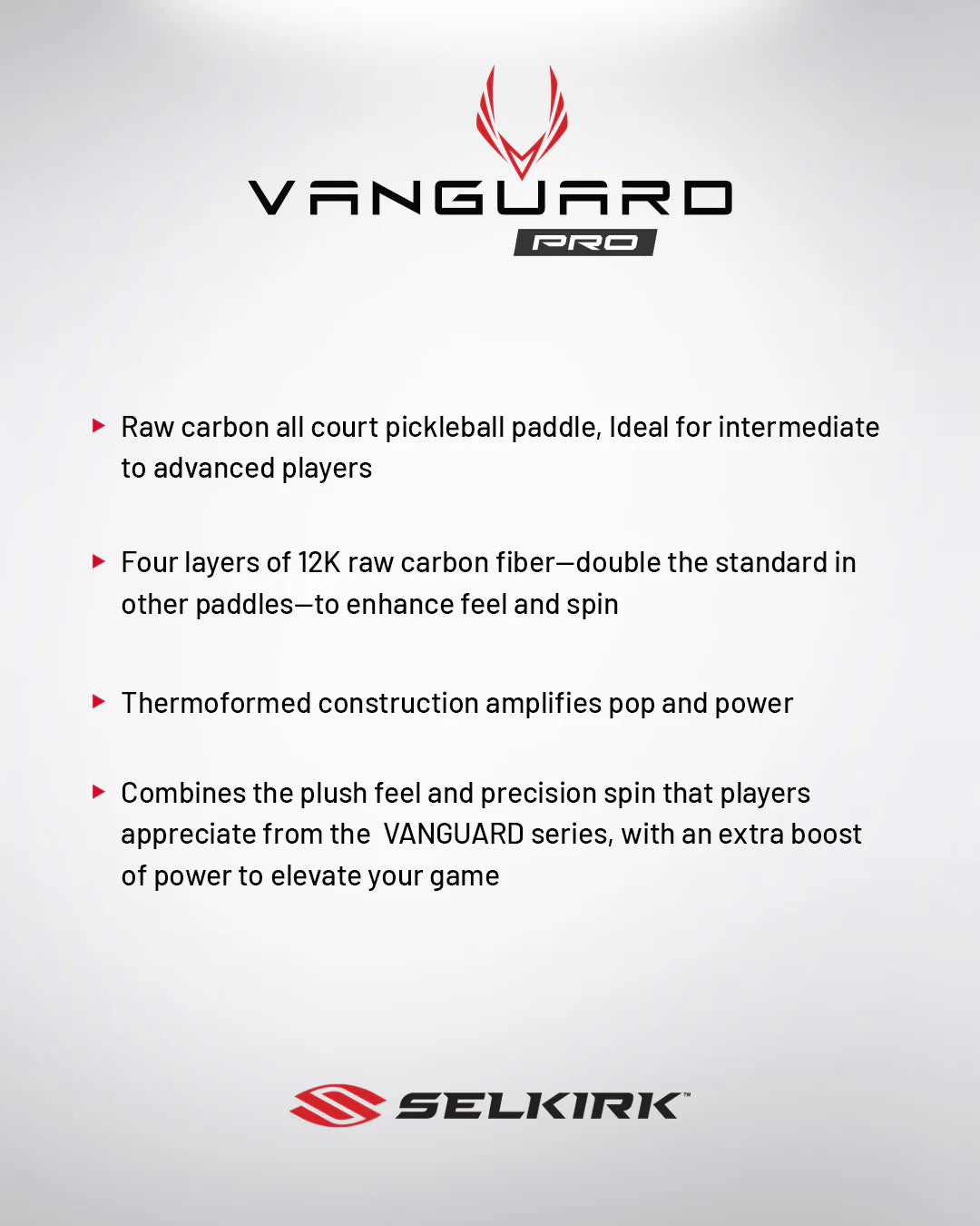 Selkirk VANGUARD Pro