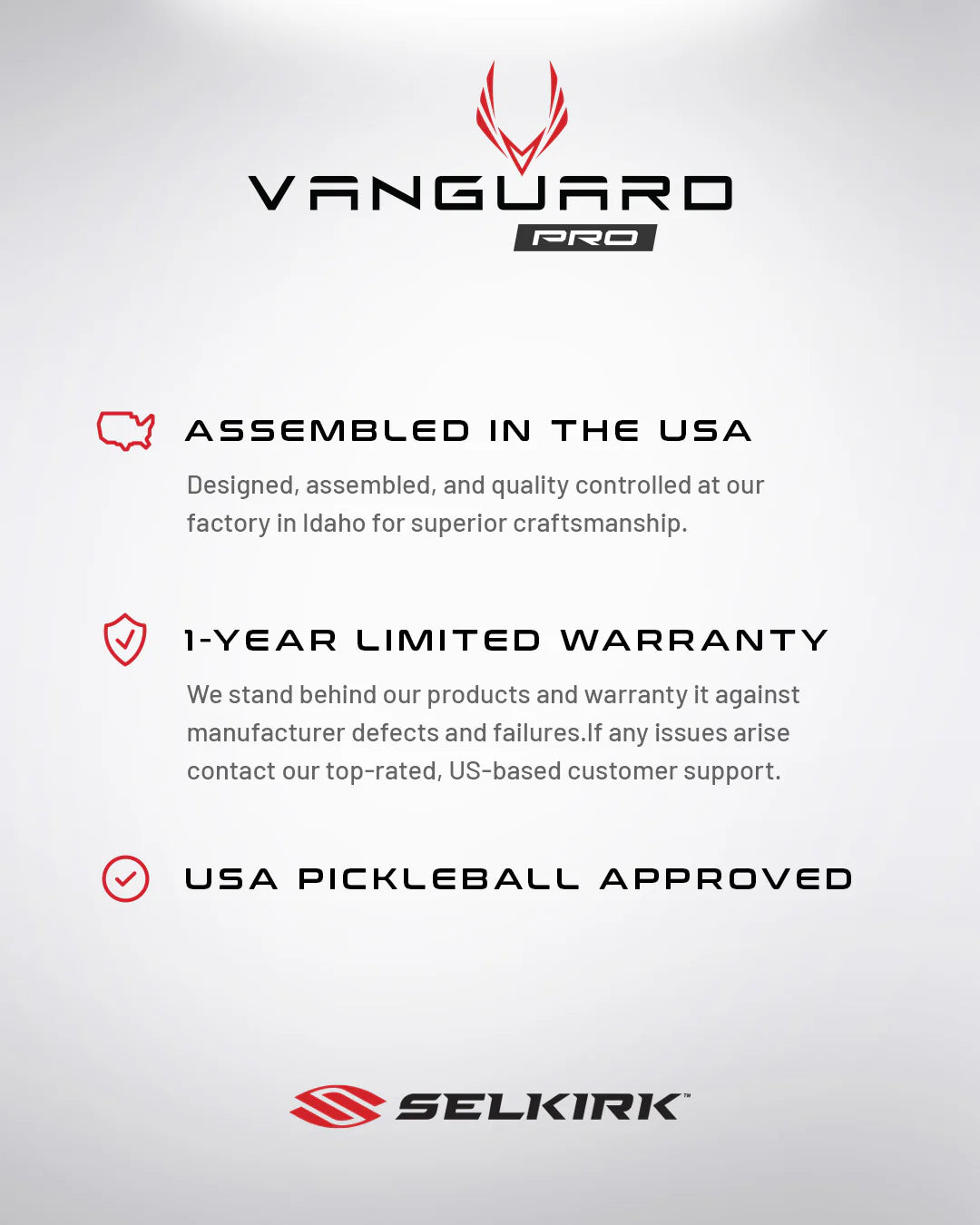 Selkirk VANGUARD Pro